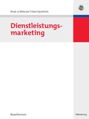 cover image of Dienstleistungsmarketing
